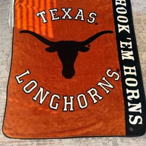 Texas Longhorns Orange Blanket